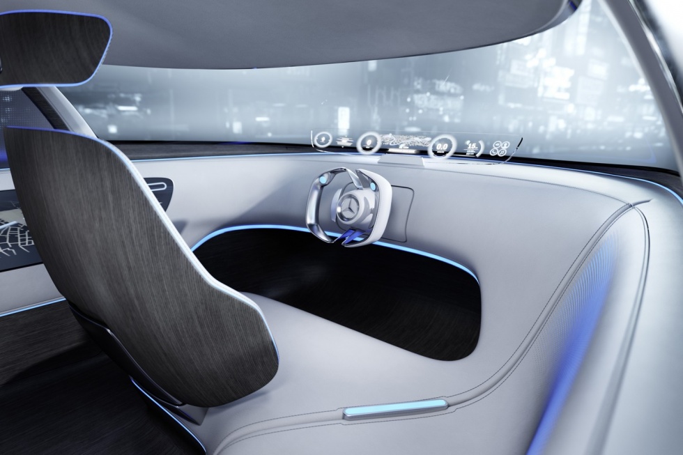 Водородный концепт Mercedes-Benz Vision представили в Токио