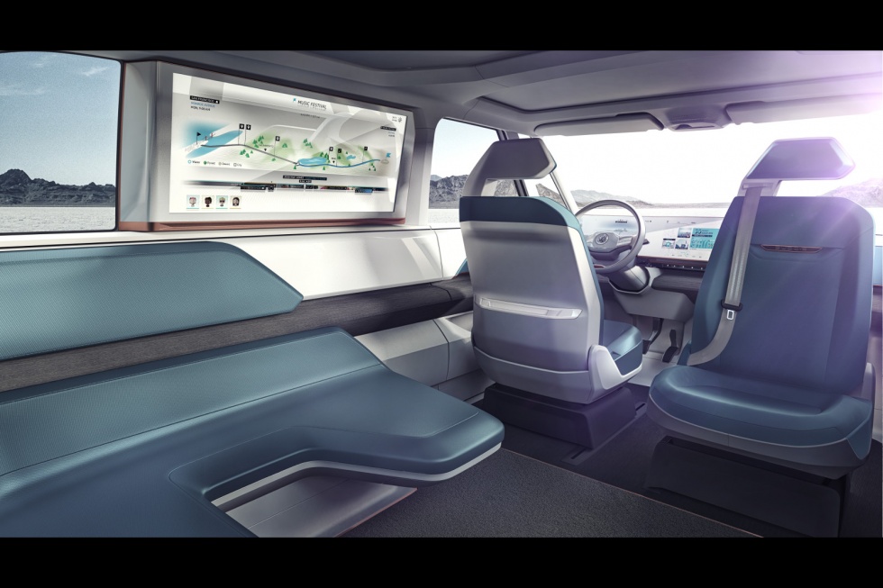VW представил концепт Budd-e - микроавтобус 21 века