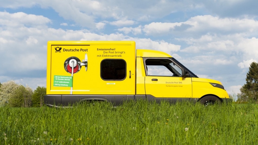 Немецкая почта создала свой электрический фургон