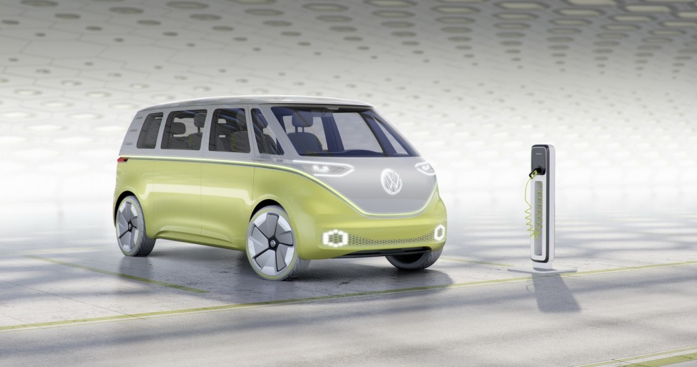 Volkswagen I.D. Buzz Concept - микроавтобус из будущего