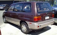 Mazda Efini MPV 1995-1997 минивэн 3.0 Leather seat specification