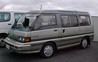 Mitsubishi Delica 1989-1999 минивэн 2.5DT GLX aero roof