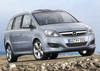 Opel Zafira 2008-2013 минивэн Family 1.8 AMT (140 л.с.) передний привод, бензин