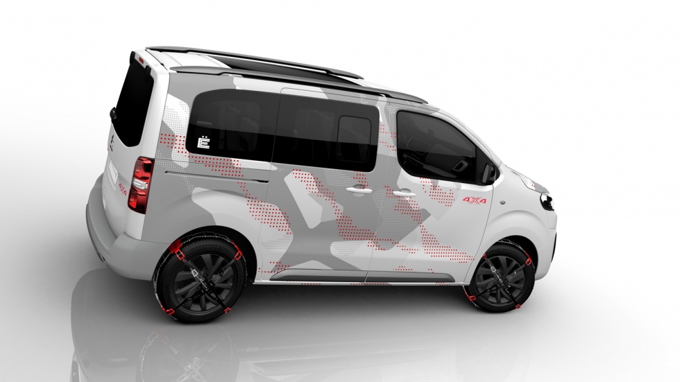 Citroen SpaceTourer 4X4 Ë Concept - фургон-вездеход для Женевы