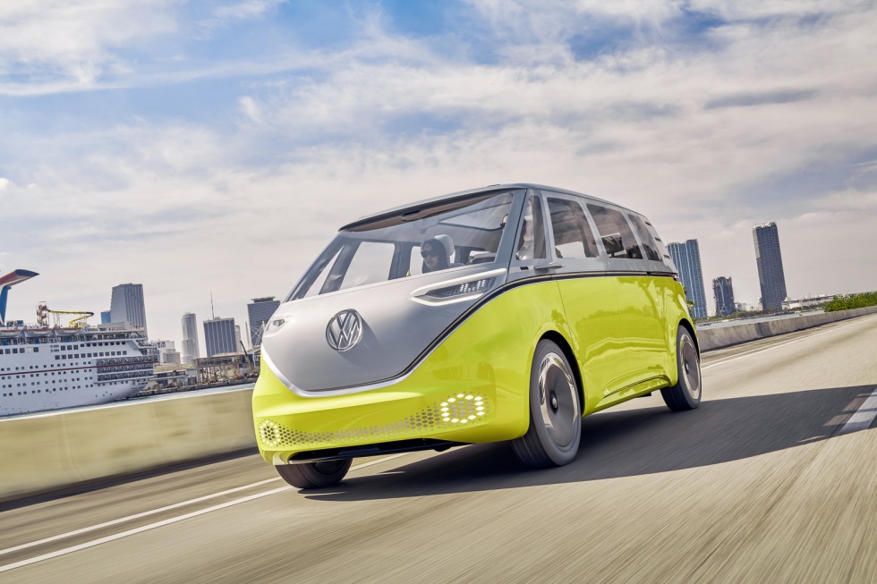 Европейский дебют VW I.D. Buzz Concept состоится в Женеве (38 новых фото)