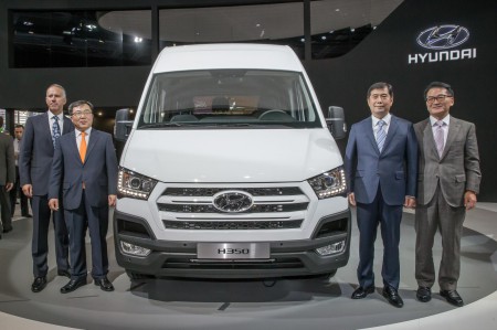 Hyundai представили новый фургон H350 в Ганновере