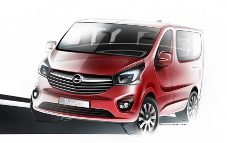 Opel продемонстрировал тизер нового Vivaro