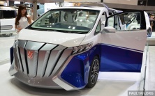 Минивэн-кабриолет Toyota Alphard Hercule представлен в Токио